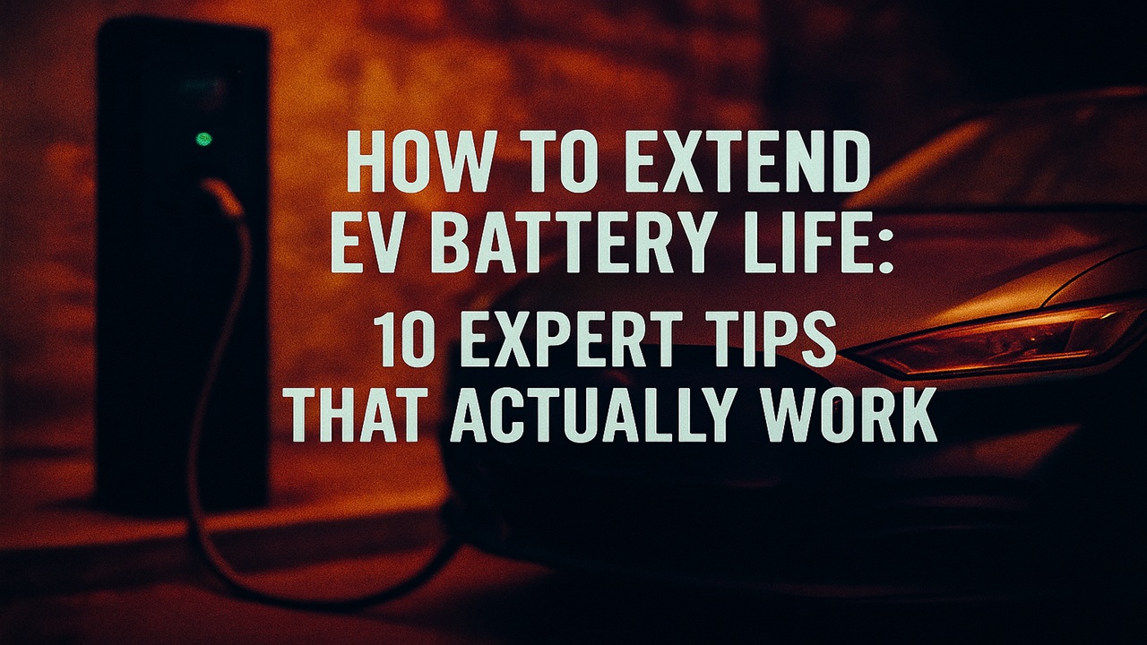 Extend EV Battery Life