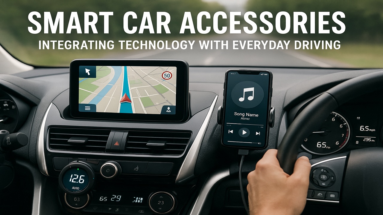 Smart Car Accessories: Integrating Technology with Everyday Driving