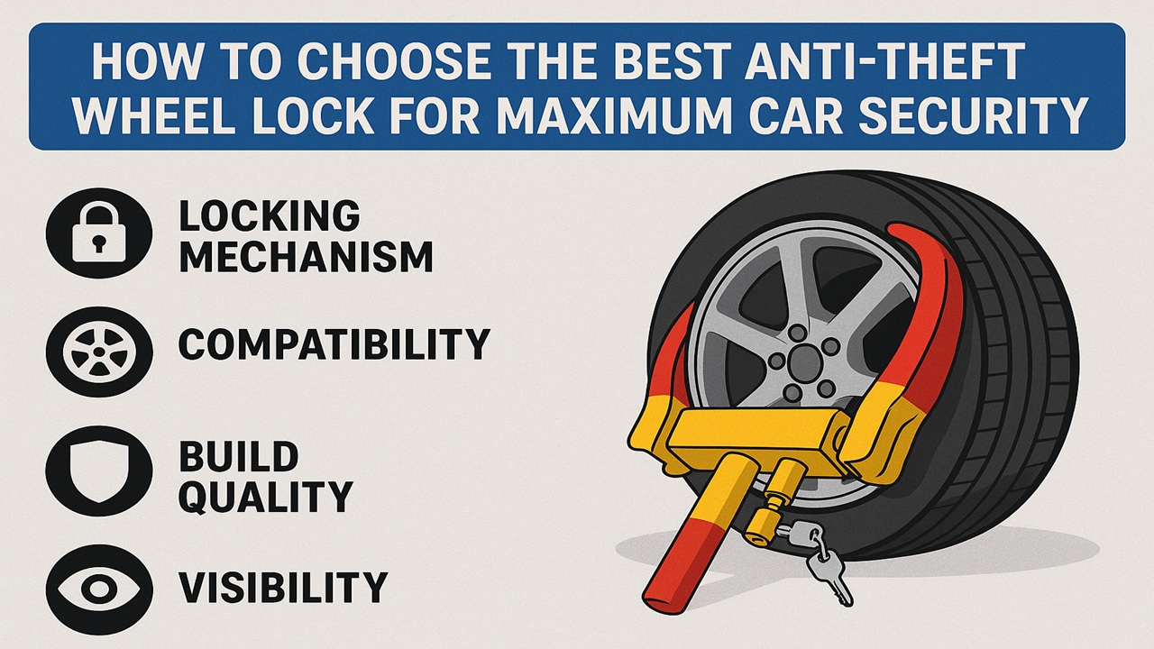Best Anti-Theft Wheel Lock for Maximum Car Security
