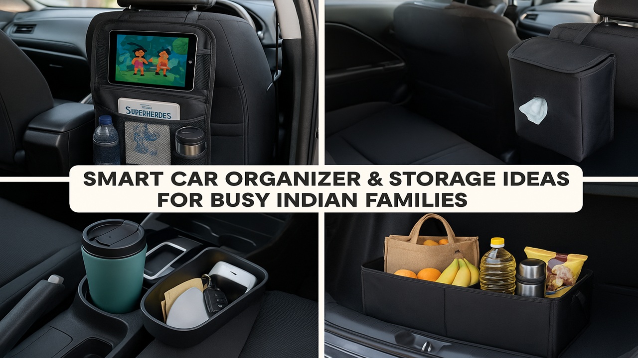 Smart Car Organizer for Busy Indian Families