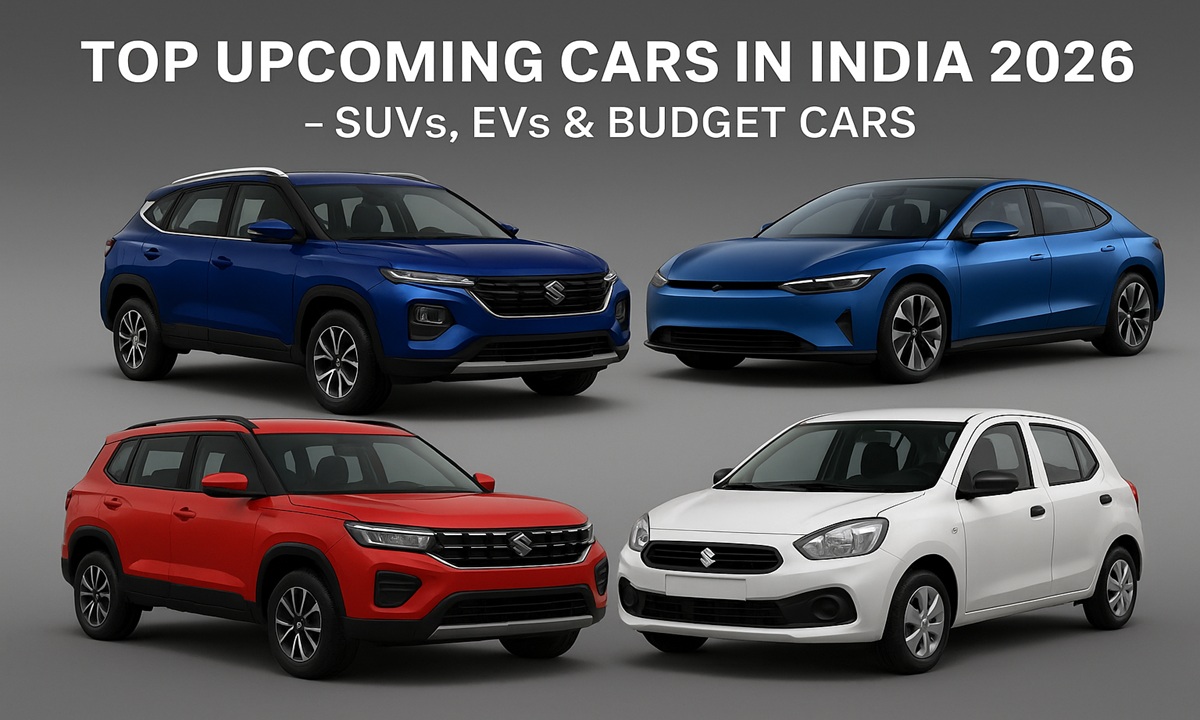 Upcoming Cars in India 2026: New SUVs, EVs & Budget Cars You Can’t Miss