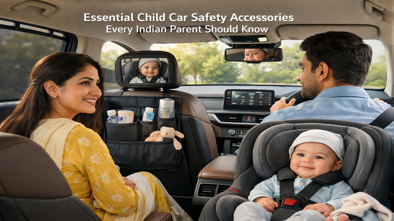 Child Safety and Travel Accessories Every Parent Should Use in the Car in India
